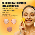 LUXVERA™ Turmeric Kojic Acid Pads (60 Pads)